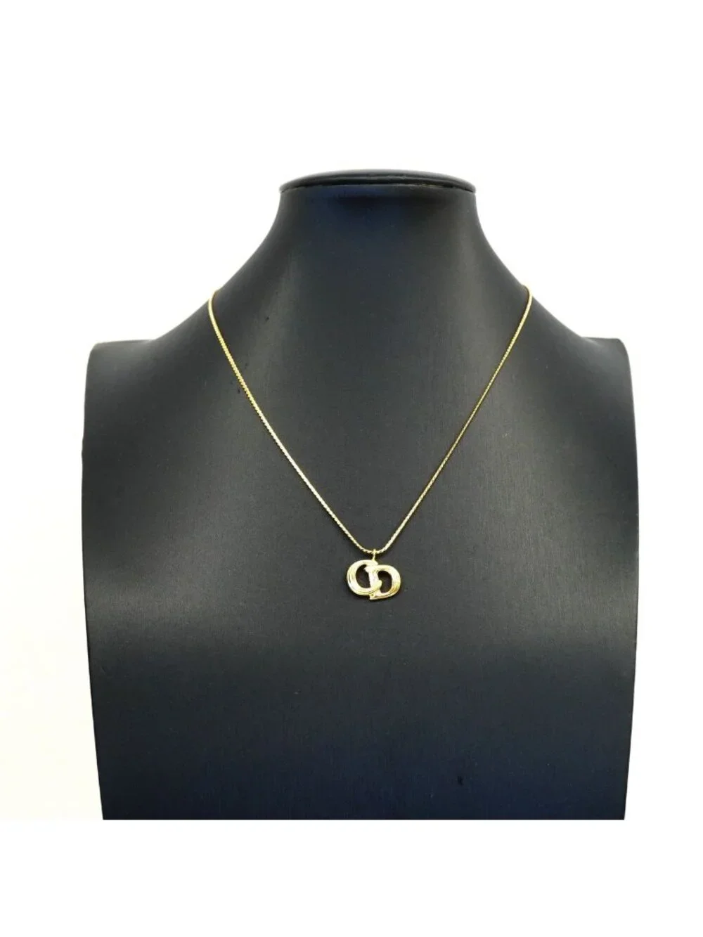 Dior Necklace CD Logo Gold Plated